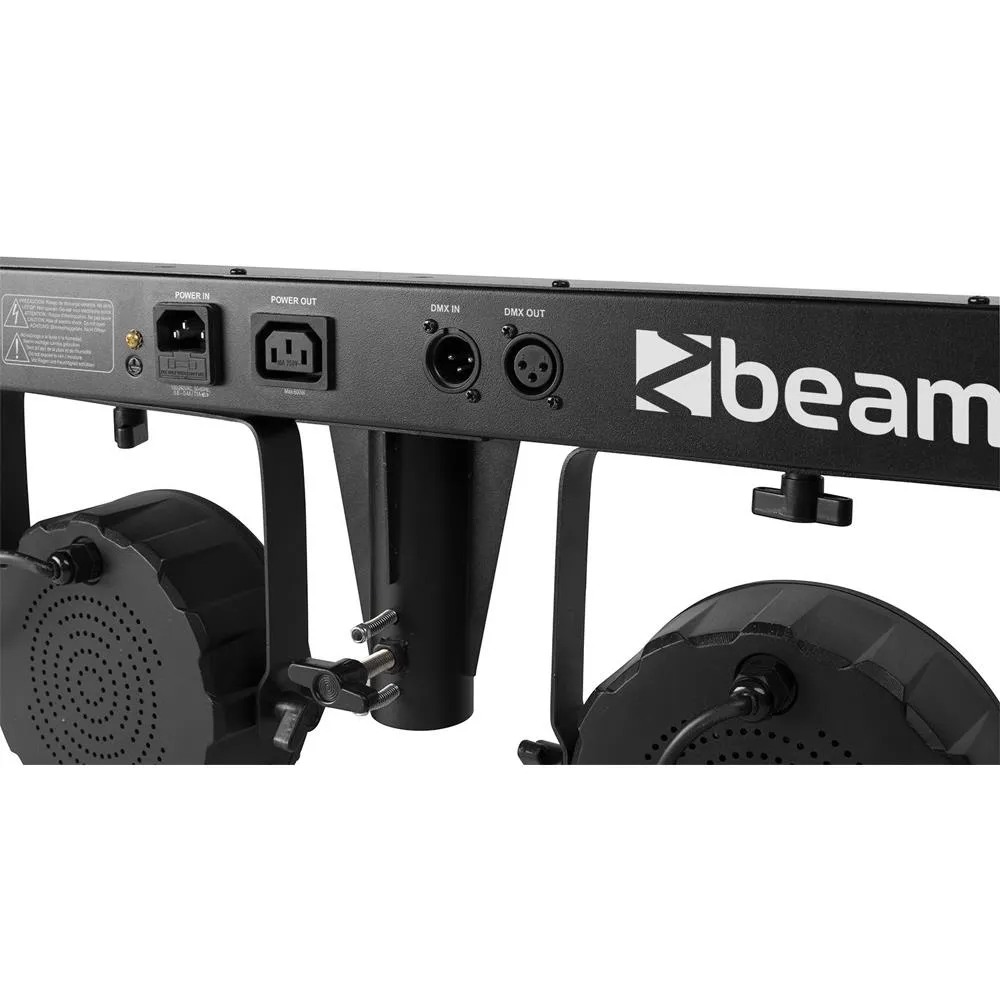 Beamz SHOWBAR-FREE 2x Par 2x Derby and Strobe - Image 4
