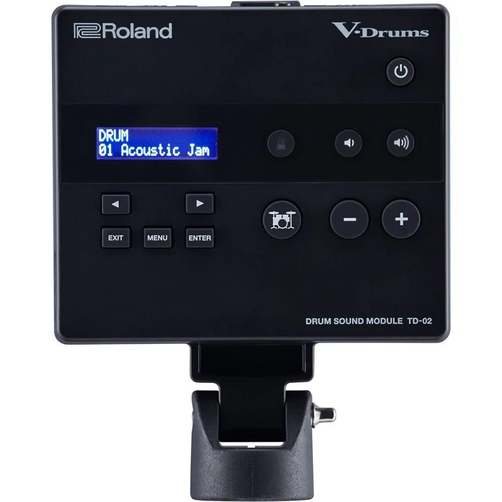 Roland TD-02K V-Drums Electronic Drum Kit with Sticks and Bluetooth - Image 4