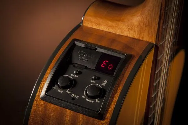 Takamine GC1 Series AC/EL Classical Guitar with Cutaway in Natural Gloss Finish - Image 4