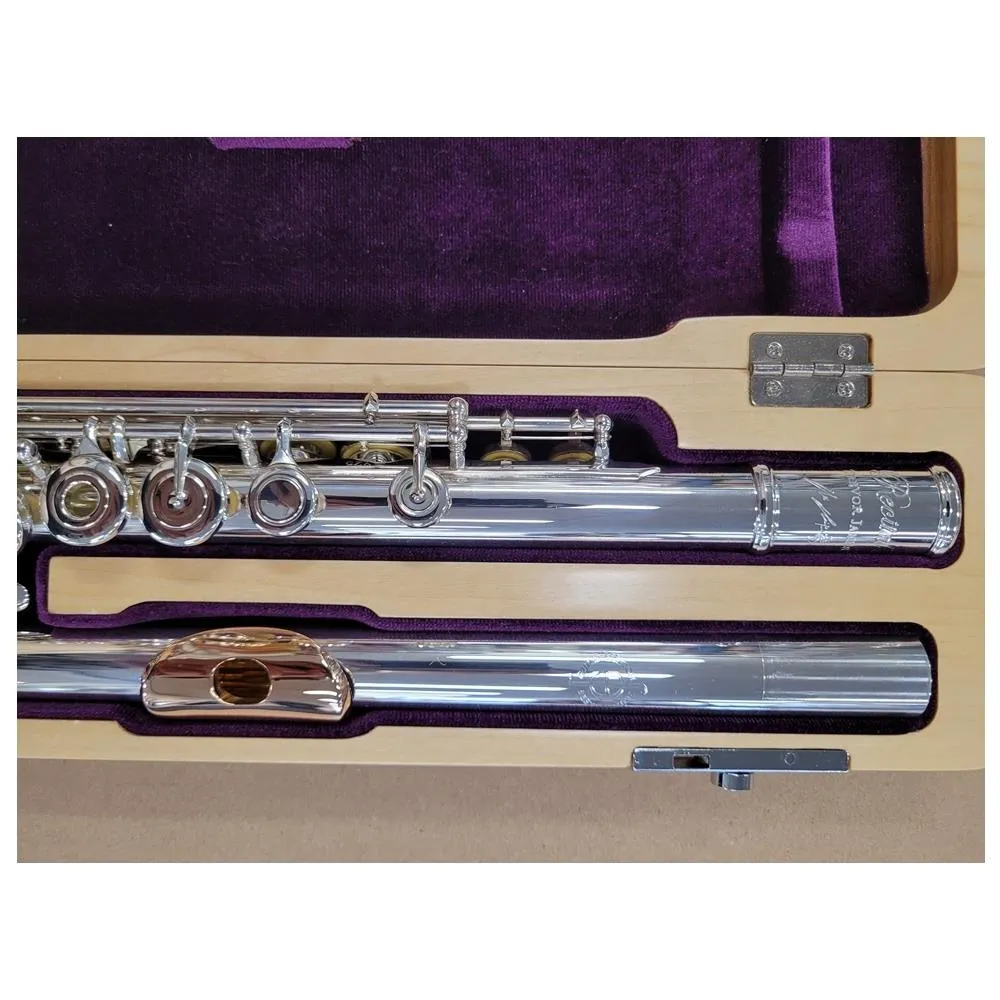 Trevor James TJ-6TCR3S Recital HROEC Flute 9K Gold Lip Plate - Image 4