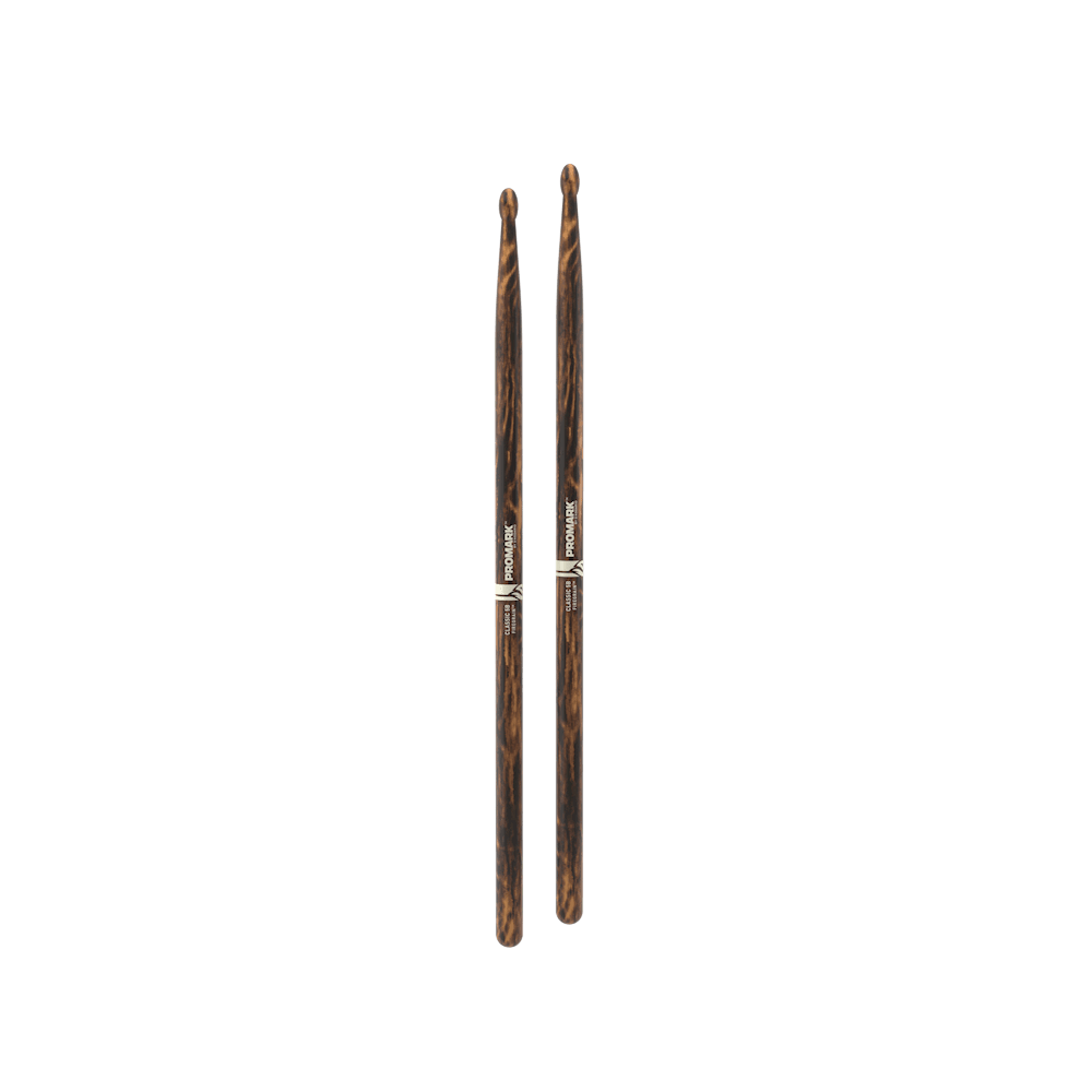 Promark Classic 5B FireGrain Drumsticks - Pair - Image 4