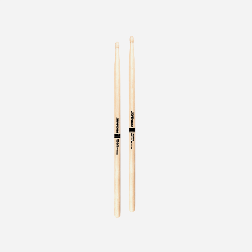 Promark Hickory 747B "Super Rock" Wood Tip drumstick - Image 4
