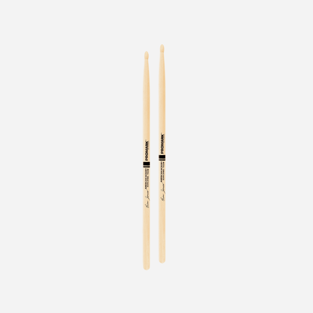 Promark Hickory JZ "Jazz" Elvin Jones Wood Tip drumstick - Image 4