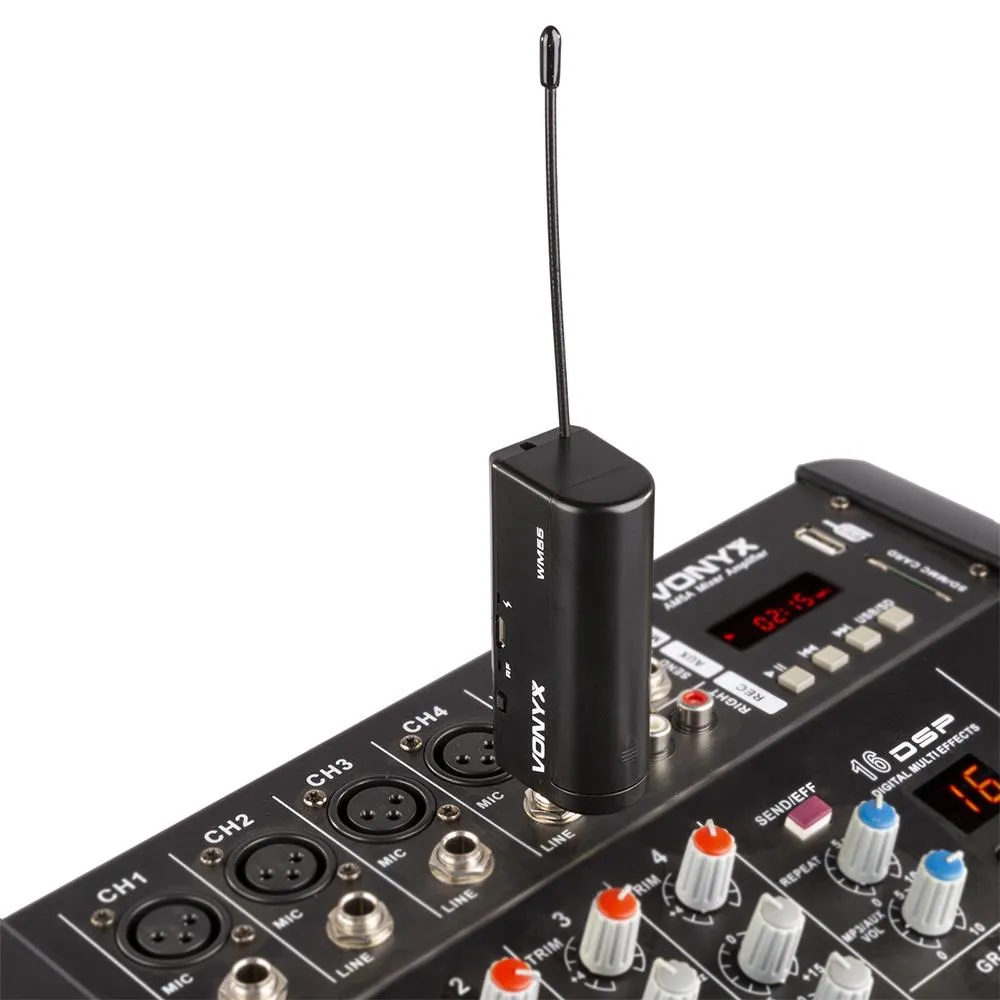 Vonyx WM55 Plug-In Wireless Microphone - Image 4