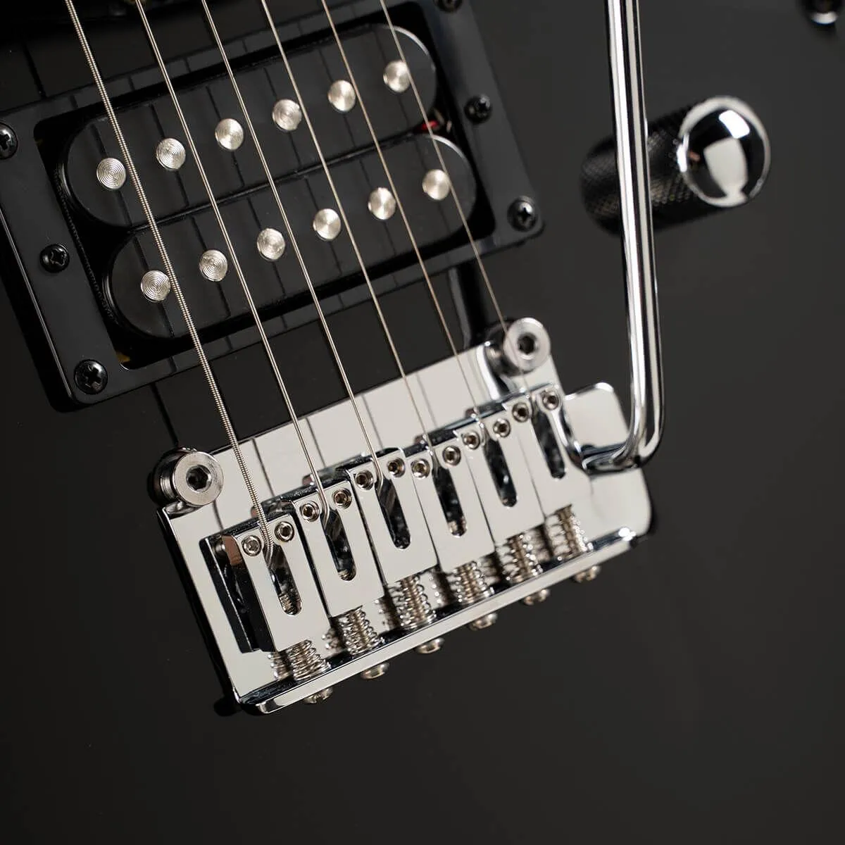Cort X200-BK Solid Body Electric Guitar - Black Color - Image 4