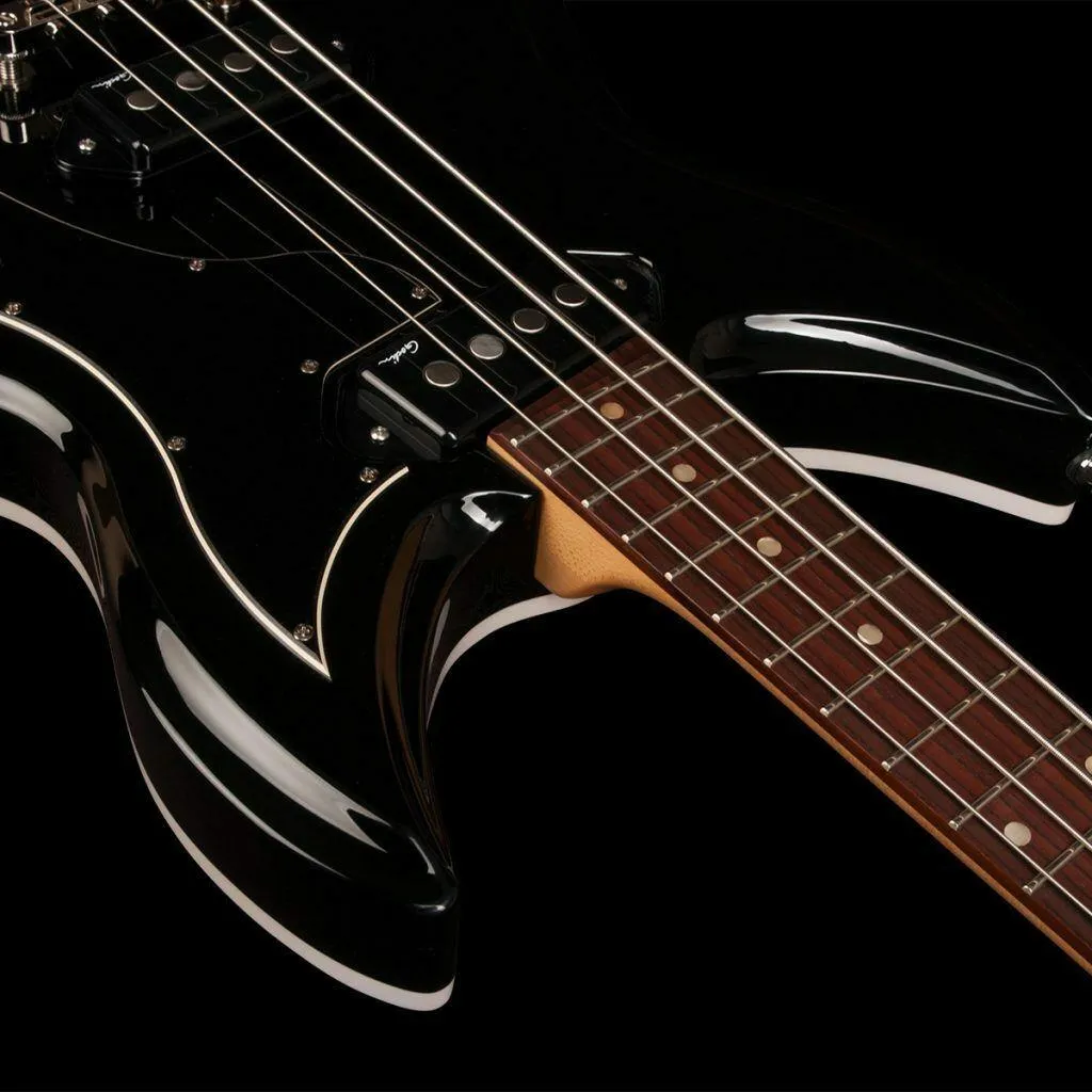 Godin Dorchester 4 String Solid Body Electric Bass Guitar Black RN With Gig Bag - Image 5