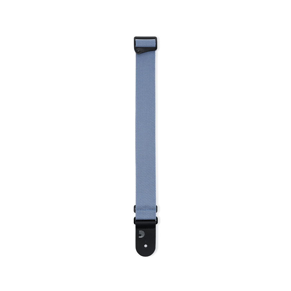D'Addario Classic Tweed Guitar Strap, Blue - Image 5
