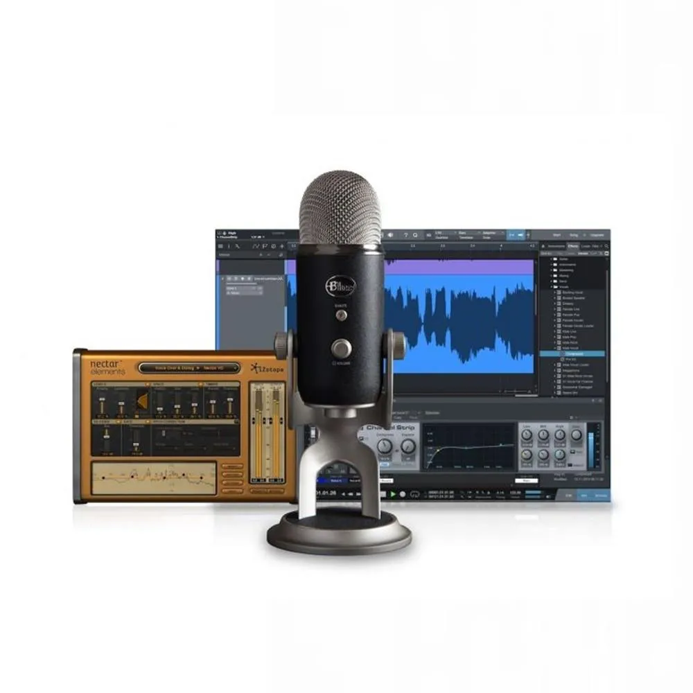 Blue Yeti Pro Studio USB and XLR Recording Microphone With Sudio one software - Image 5