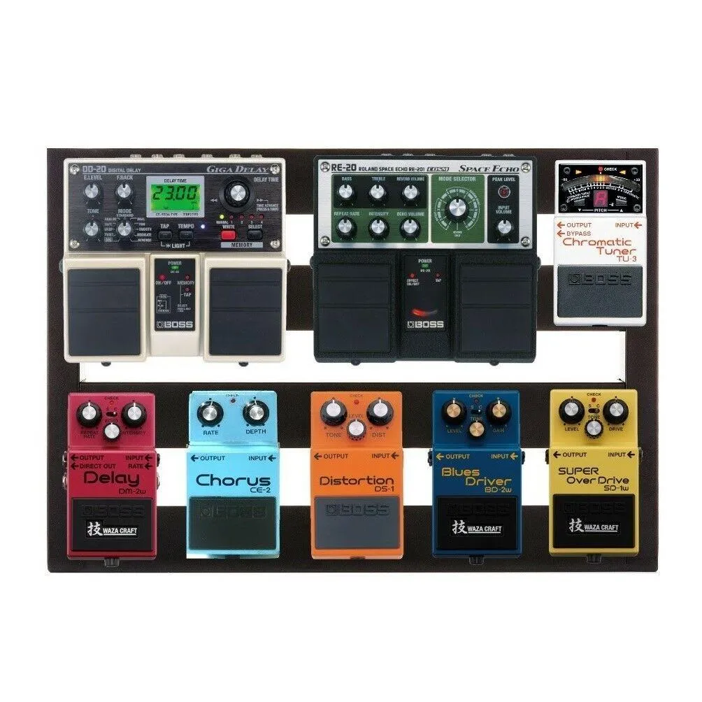 Pedaltrain Classic Junior Pedalboard + Voodoo Lab Mount Kit, Pedal Power 2 Plus - Image 5