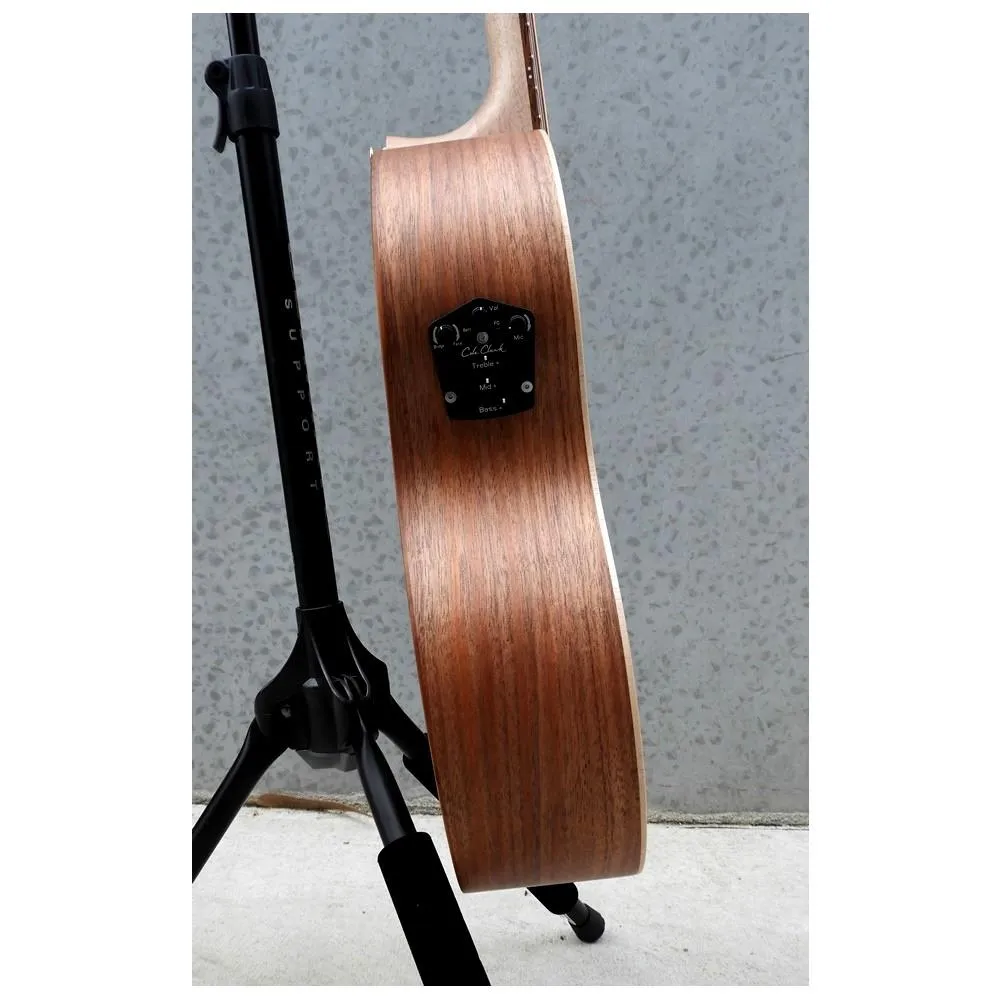 Cole Clark Mini LL2E-RDBL Redwood / Blackwood Acoustic Electric Guitar - Image 5