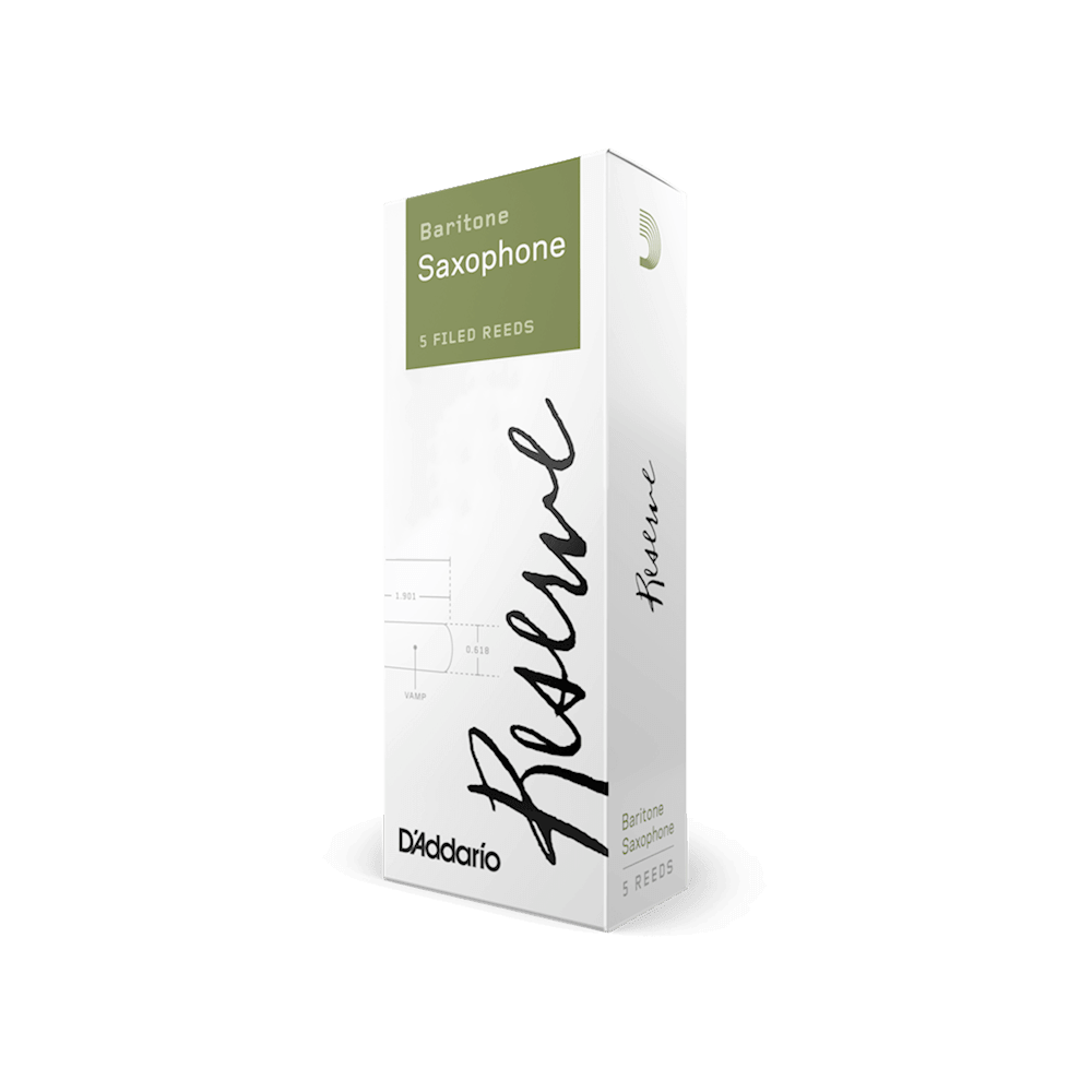 D'Addario Reserve, Baritone Saxophone Reeds, Strength 4.0, - 5 Reeds - Image 5