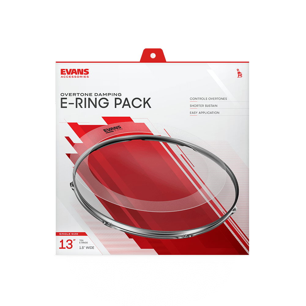 Evans 1.5 Inch E-Ring 10 Pack, 13 Inch - Image 5