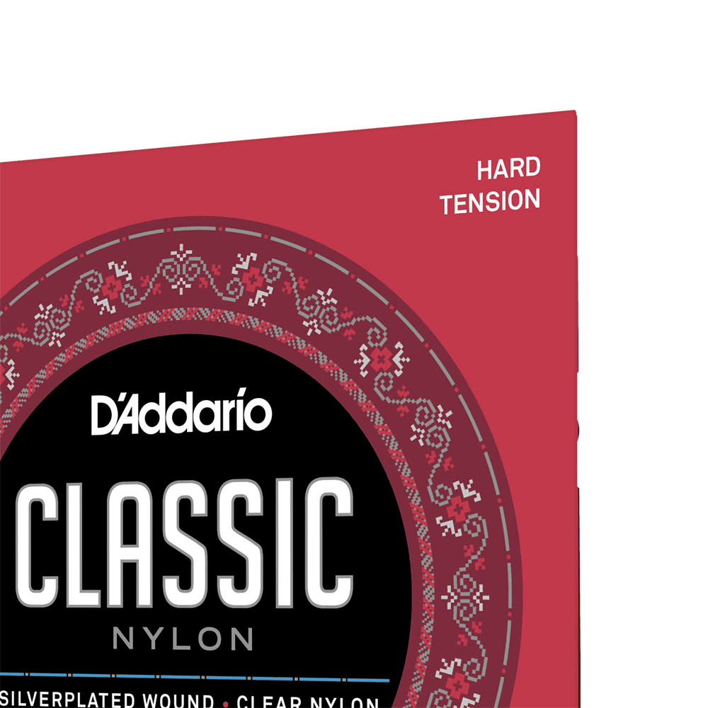 D'Addario EJ27H Student Nylon Classical Guitar Strings, Hard Tension - Image 5