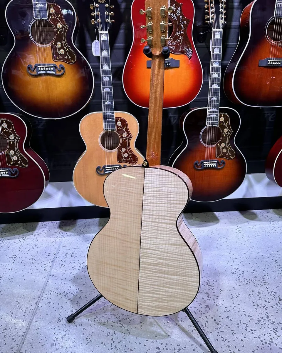 Fenech Master Built Grand Auditorium Acoustic Guitar - Big leaf Maple - Image 5