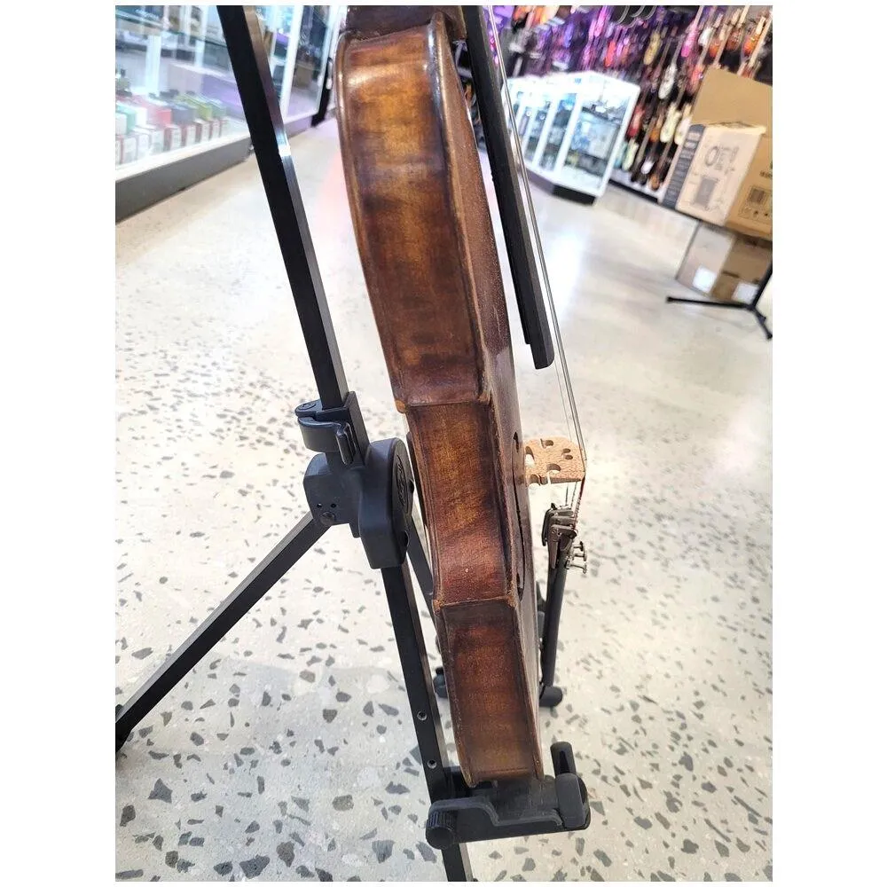 Old 4/4 Violin Labeled Heinel Setup ready to Play - Image 5