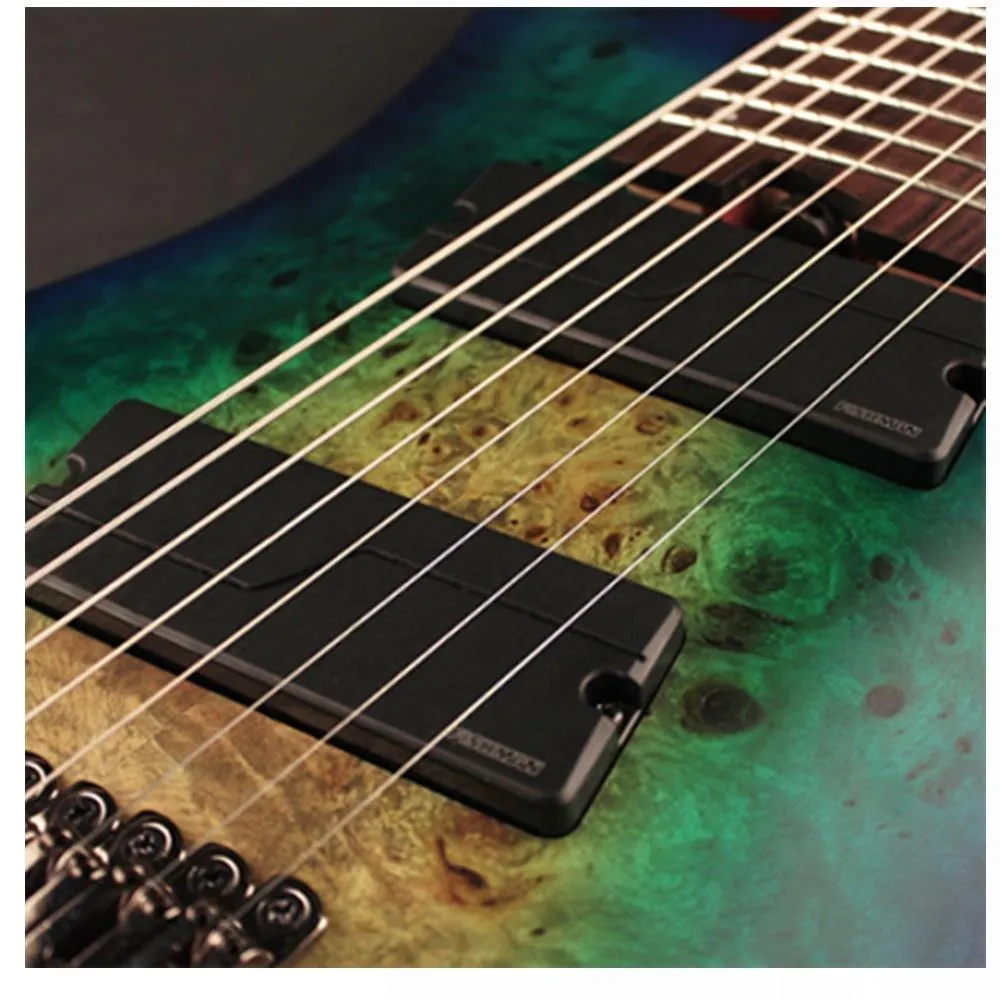 Cort KX508MS II MBB 8 String Electric Guitar Marian Blue Burst Multi Scale - Image 5