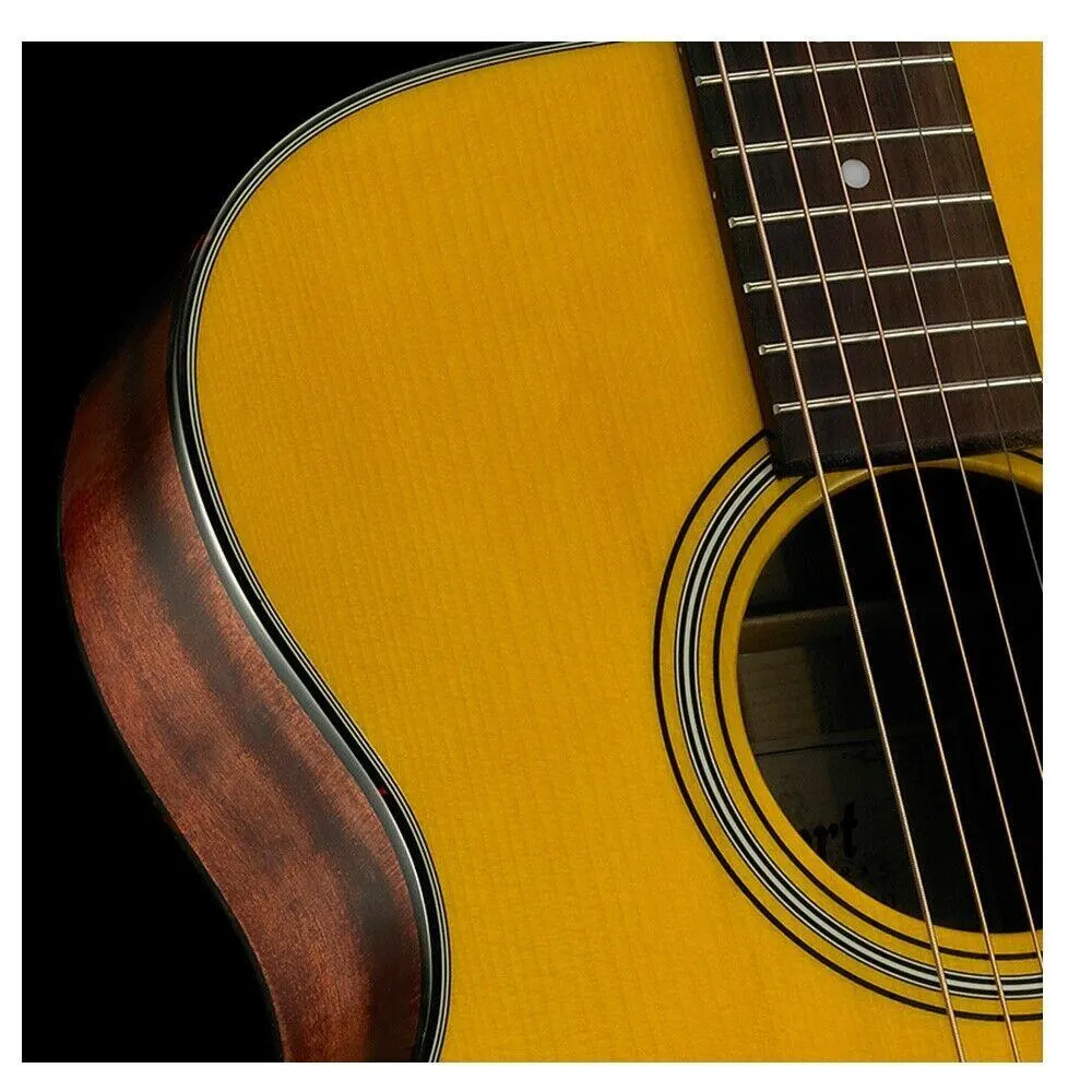 Cort L300VF NAT OM Acoustic / Electric Guitar Fishman Pickup Luce Series - Image 5