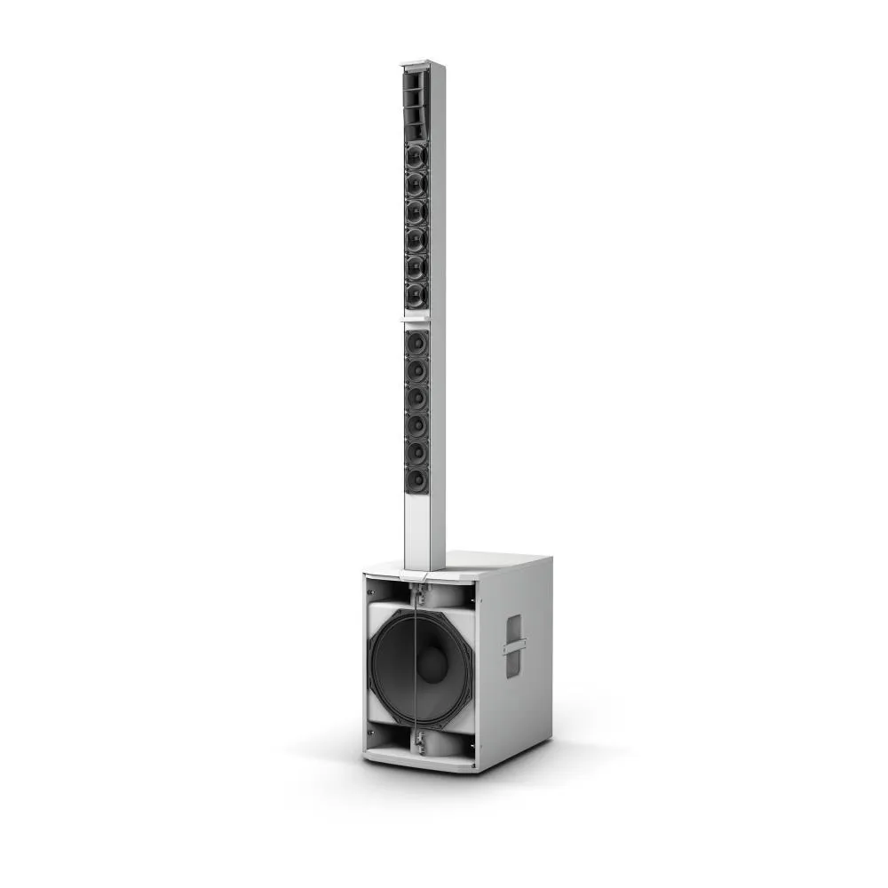 LD Systems MAUI 44 G2 Column Speaker Array and Subwoofer System - White - Image 5