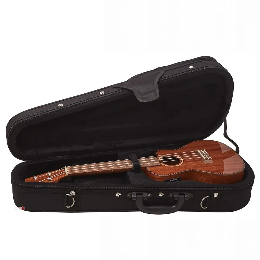 Lanikai MAS-CEC All Solid Mahogany Ukulele with Cutaway & Electronics - Concert - Image 5