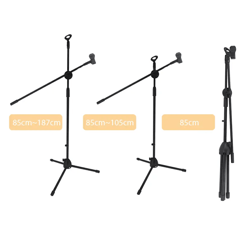 BBT MS-200 Boom / Straight microphone stand - Dual Use - Image 5