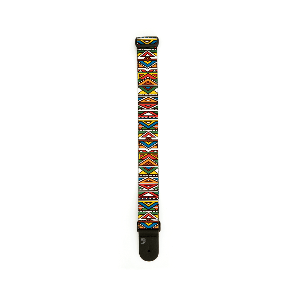 D'Addario Polyester Guitar Strap, Ndebele - Image 5