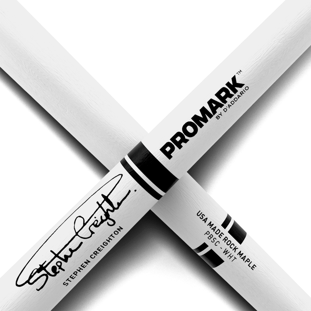 Promark Stephen Creighton Pipe Band Stick White - Image 5