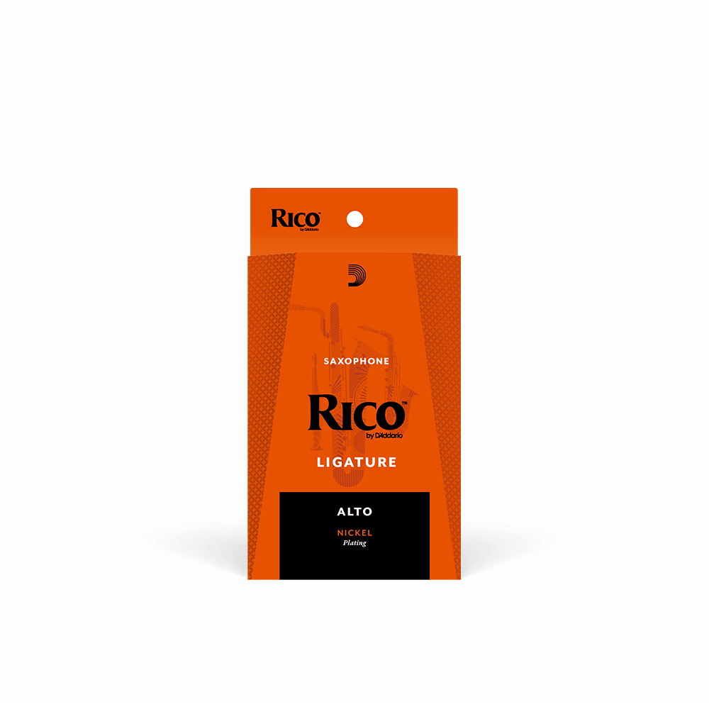 Rico Ligature, Alto Saxophone, Nickel - Image 5