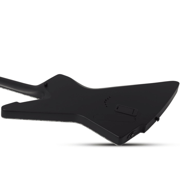 Schecter Sin Quirin E-1 Electric Guitar. Satin Black. - Image 5