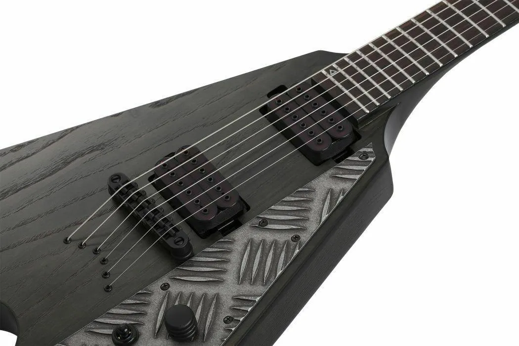 Schecter Guitar Research V-1 Apocalypse Electric Guitar - Rusty Grey - Image 5