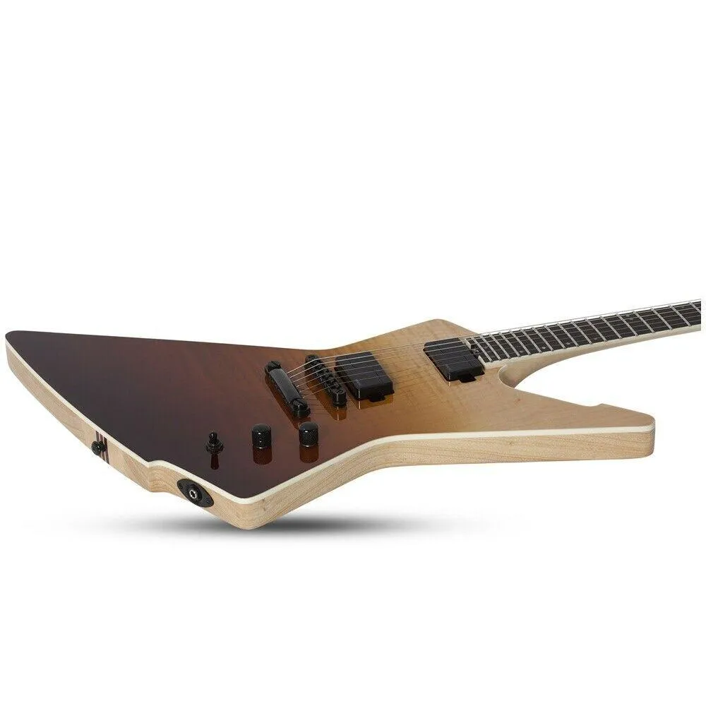 Schecter E-1 SLS Elite - Antique Fade Burst Electric Guitar Fishman Fluence P/up - Image 5