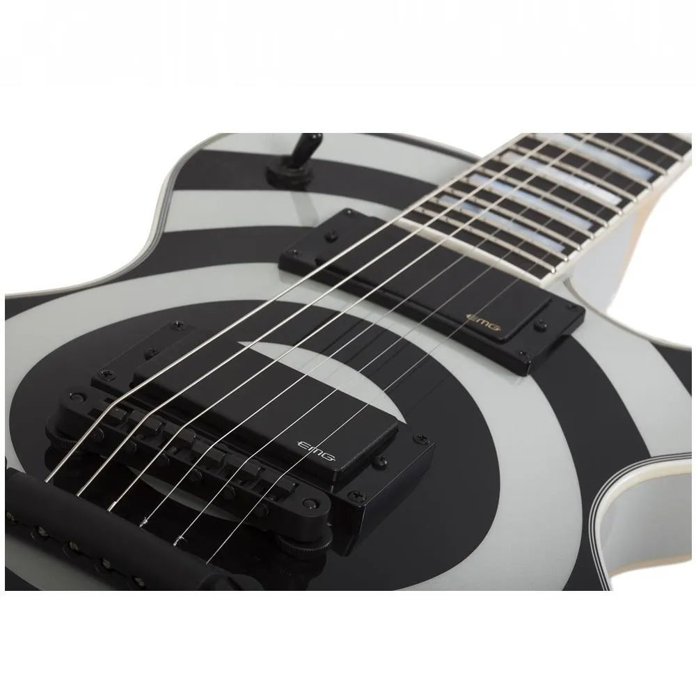 Wylde Audio Odin Grail Electric Guitar Black / Silver Bullseye - Image 5