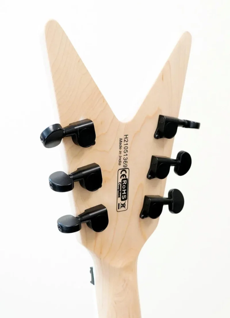 Dean ZX Floyd Black Satin Finish Electric Guitar - Angkor Music