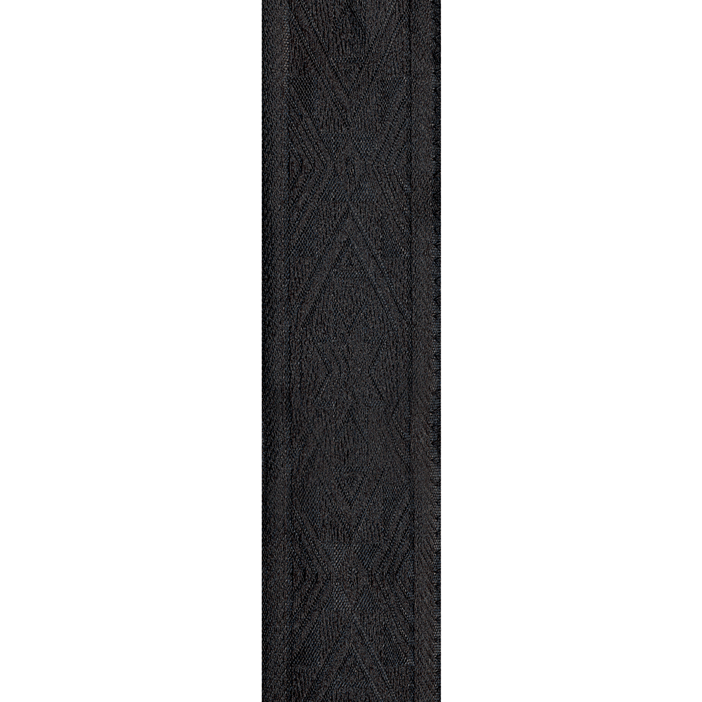 D'Addario Woven Guitar Strap, Black Satin with Pad - Image 6