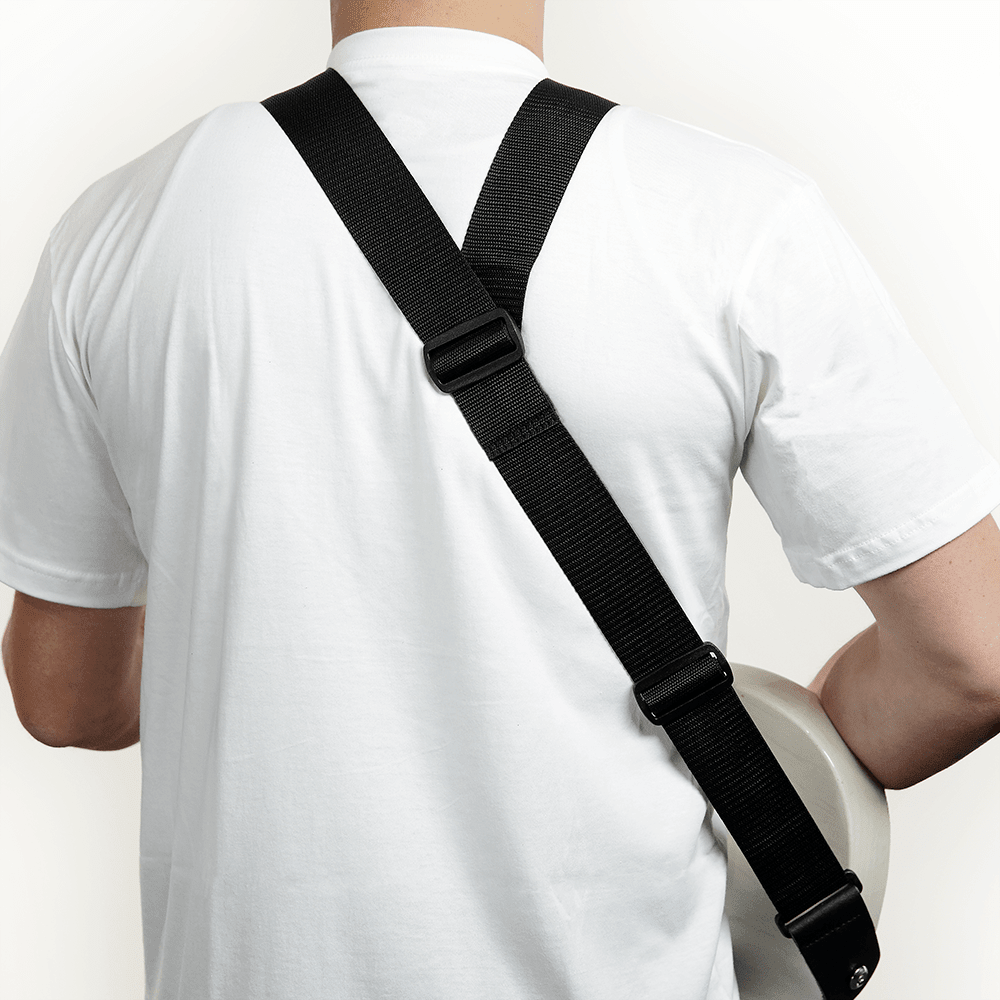 D'Addario Dare Guitar Strap, Black - Image 6
