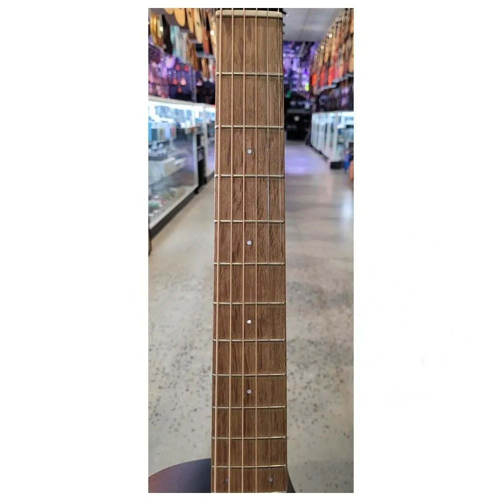 Cole Clark Angel 1 Southern Silky Oak Acoustic / Electric Guitar w/ Cutaway - Sunburst - Image 6