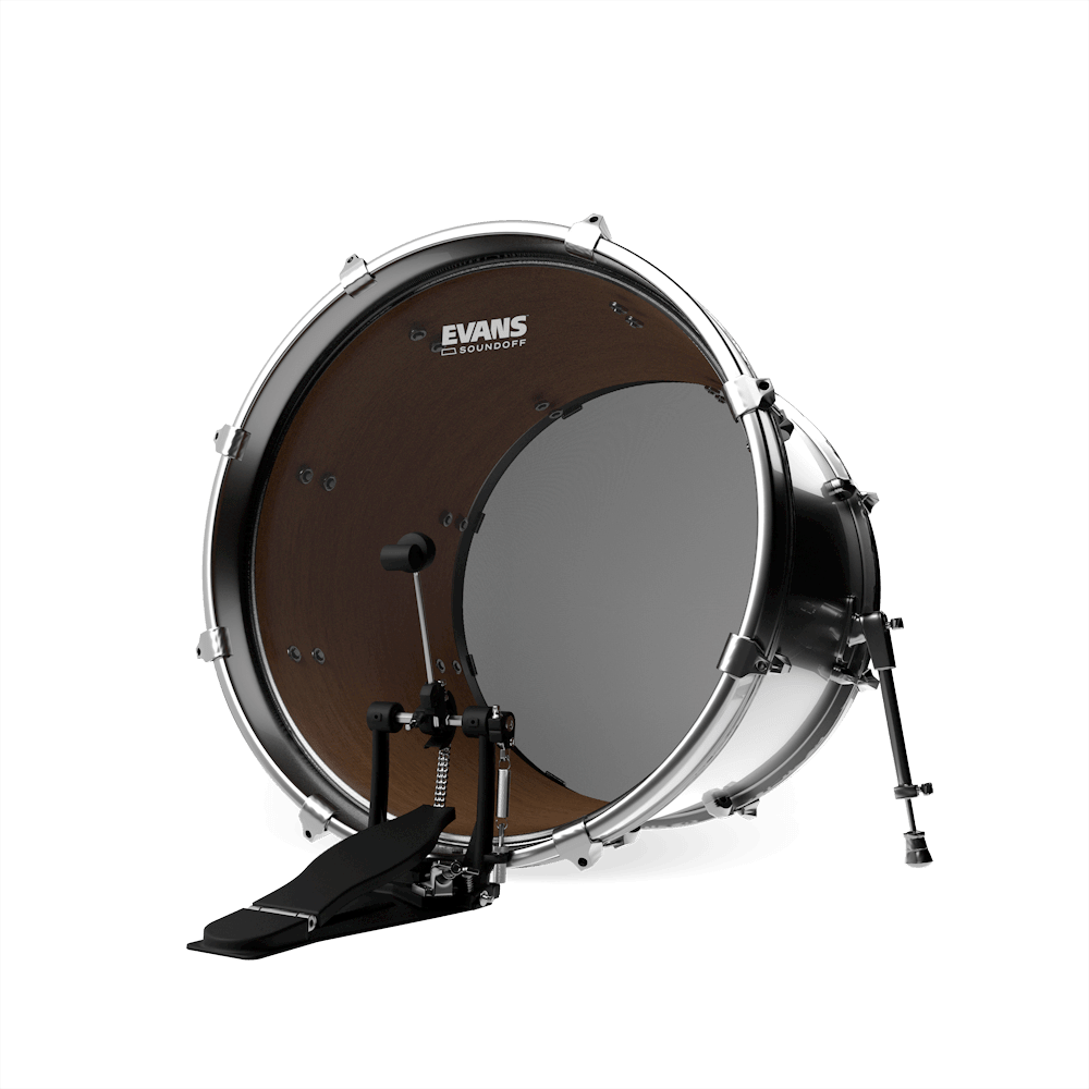 Evans SoundOff Bass Drumhead, 24 inch - Image 6