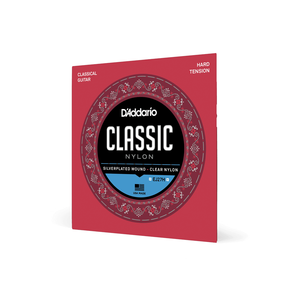 D'Addario EJ27H Student Nylon Classical Guitar Strings, Hard Tension - Image 6