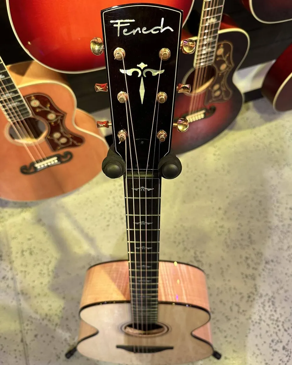 Fenech Master Built Grand Auditorium Acoustic Guitar - Big leaf Maple - Image 6