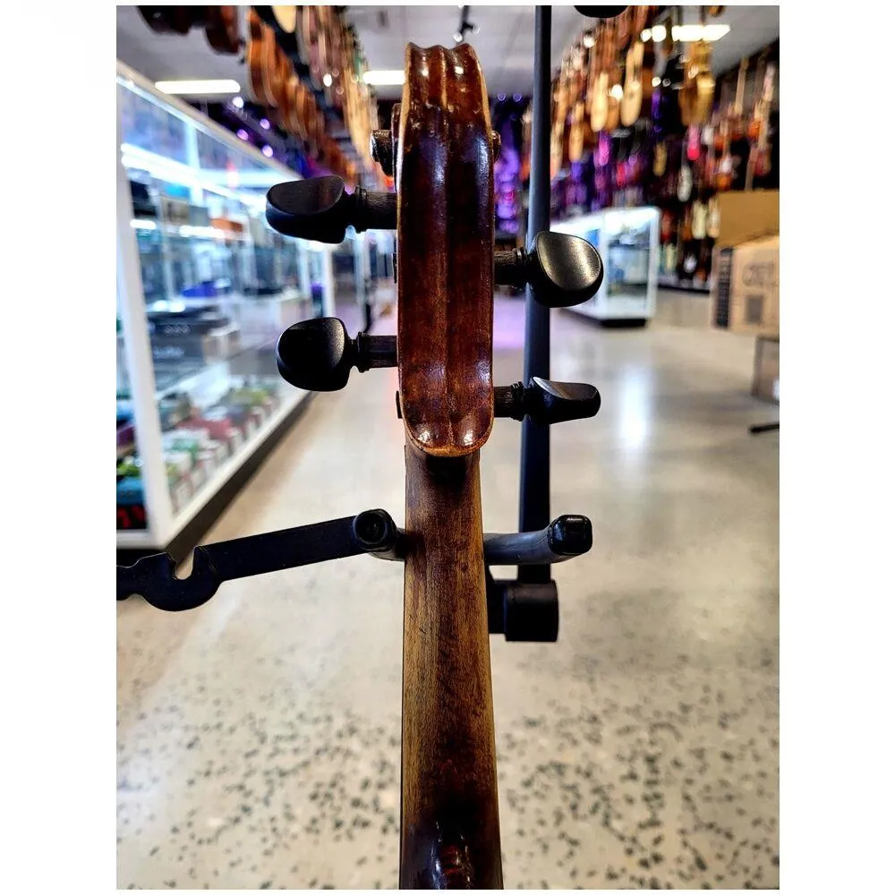Old 4/4 Violin Labeled Heinel Setup ready to Play - Image 6