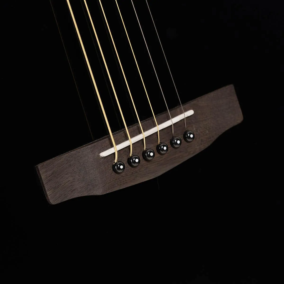 Cort L60CE Orchestral Acoustic / Electric Guitar - Black - Image 6
