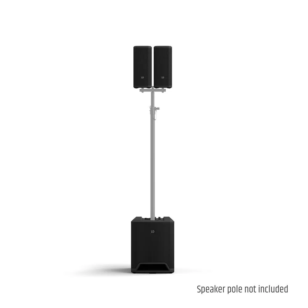 LD Systems DAVE 10 G4X 10″ Split PA System 680W - Image 6