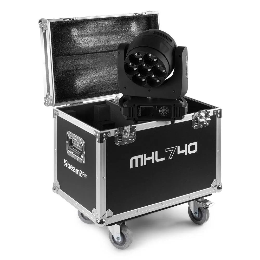 Beamz PRO MHL740 Moving Head Zoom 7x40W - Image 6
