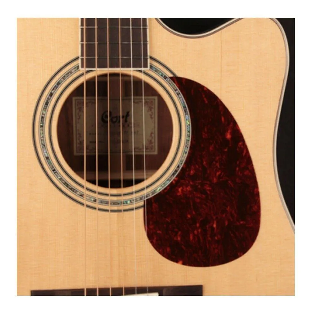 Cort MR710F PF Natural Dreadnought Acoustic / Electric Guitar with Cutaway - Image 6