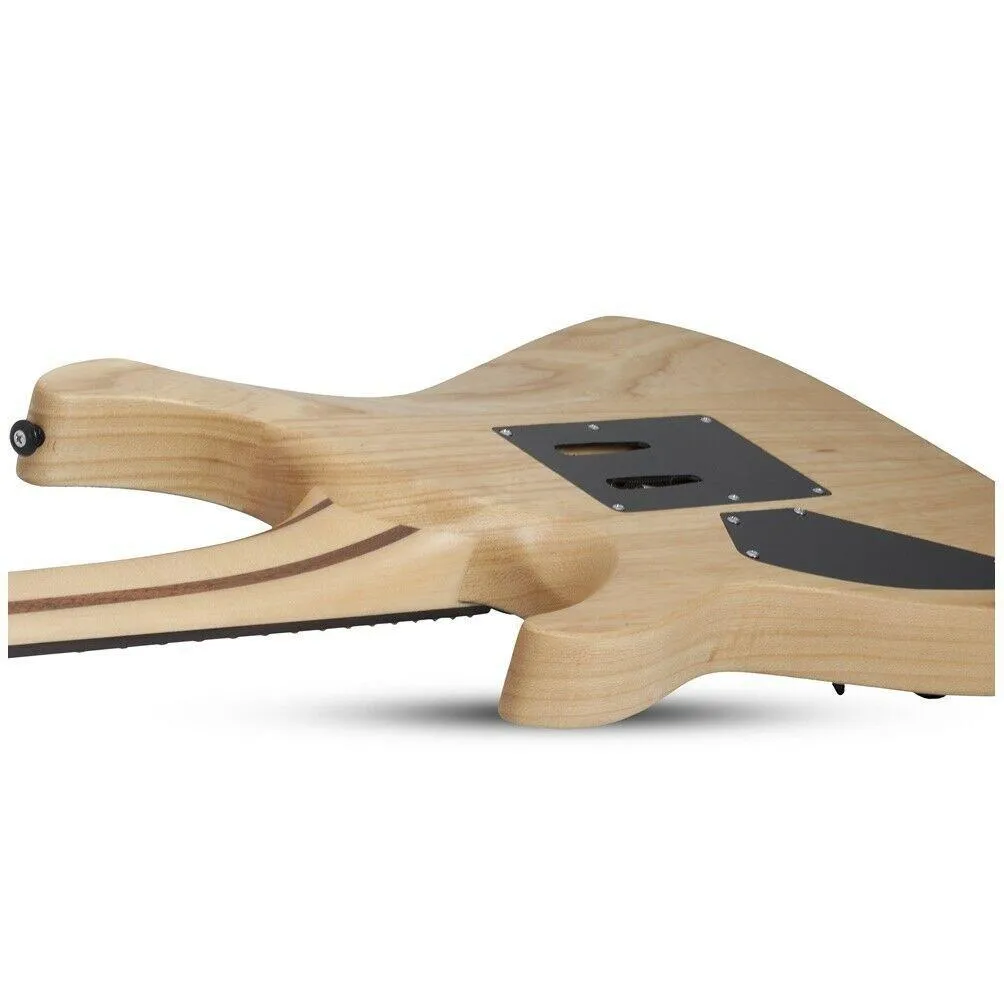 Schecter Reaper-6 Floyd Rose Satin Inferno Burst Electric Guitar Poplar Burl Top - Image 6