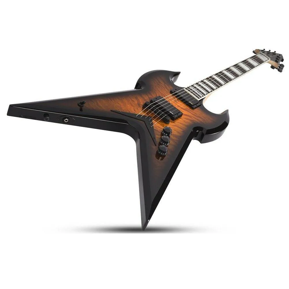Wylde Audio War Hammer Death Claw Molasses (DCM) Electric Guitar EMG pickups - Image 6
