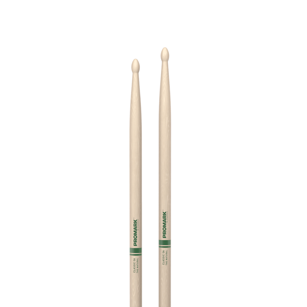 Promark Hickory The Natural 5A Wood Tip drumstick - Image 6
