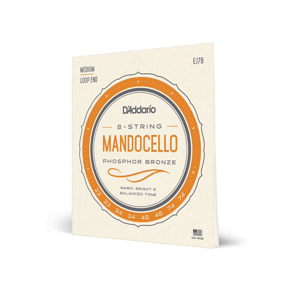 D'Addario J78 Phosphor Bronze Mandocello Strings, 22-74 - Image 7