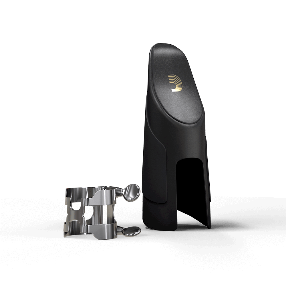 D'Addario H-Ligature & Cap, Eb Clarinet, Silver - Image 7