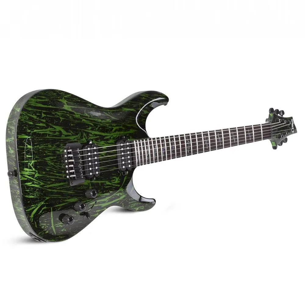 Schecter C-1 Silver Mountain - Toxic Venom - Electric Guitar - Image 7