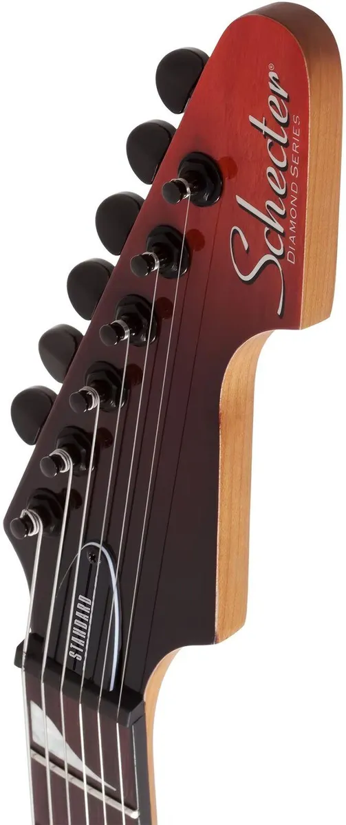 Schecter Avenger Electric Guitar - Blood Burst + Boss Katana 50W Amp + Planet Waves Cable - Image 7